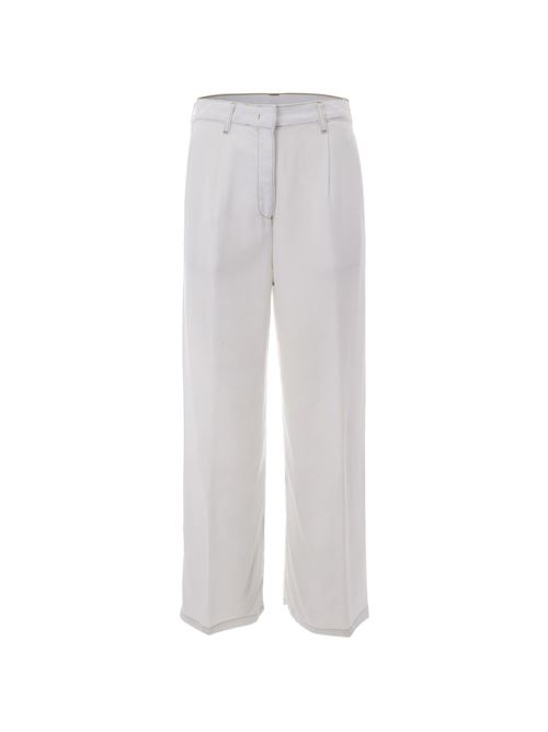 Jeans donna Patrizia Pepe a gamba ampia celestino PATRIZIA PEPE | 2P1743D9A0CB20
